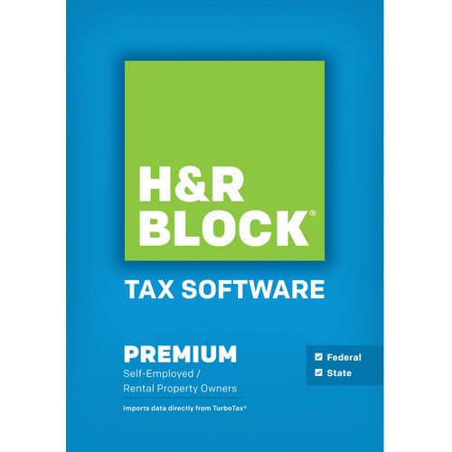 H& R Block Premium 2013 Tax Software for Windows 1516800