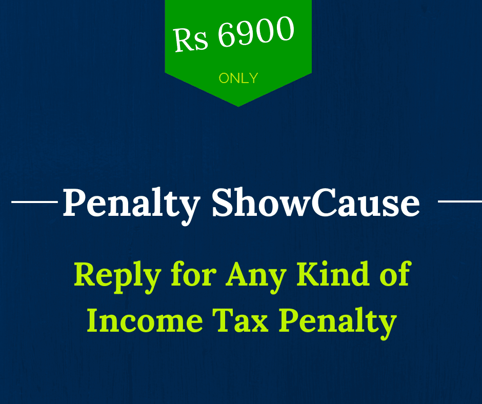 Reply to Tax Penalty Showcause Service