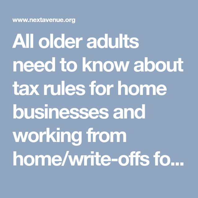 What Can I Write Off On My Taxes 2020 Working From Home