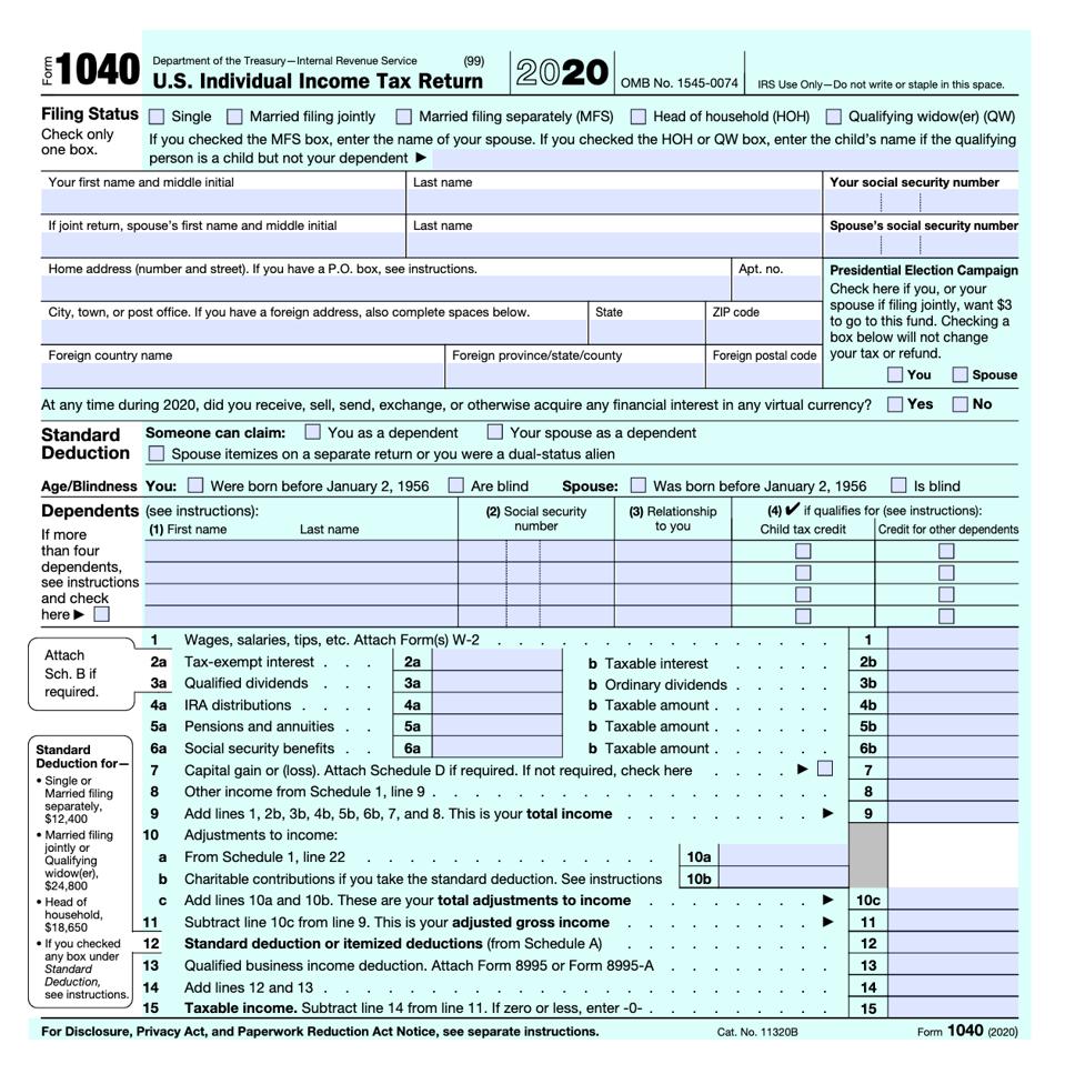 When To File Tax Return 2020
